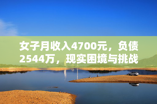 女子月收入4700元，负债2544万，现实困境与挑战