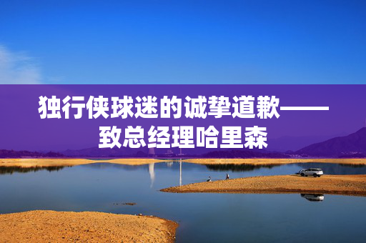独行侠球迷的诚挚道歉——致总经理哈里森