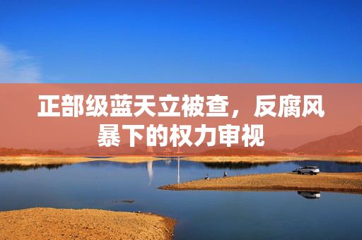 正部级蓝天立被查，反腐风暴下的权力审视