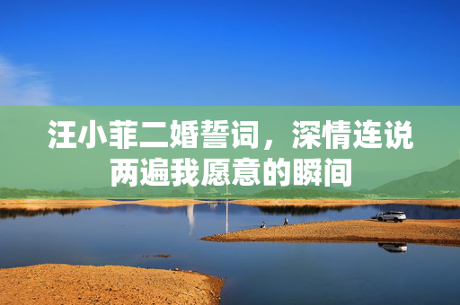 汪小菲二婚誓词，深情连说两遍我愿意的瞬间