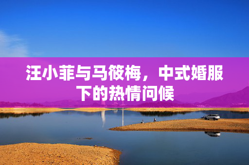 汪小菲与马筱梅，中式婚服下的热情问候