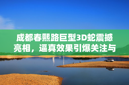 成都春熙路巨型3D蛇震撼亮相，逼真效果引爆关注与热议