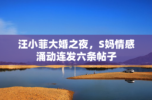 汪小菲大婚之夜，S妈情感涌动连发六条帖子