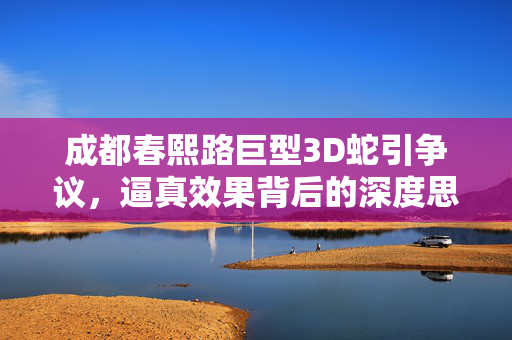 成都春熙路巨型3D蛇引争议，逼真效果背后的深度思考