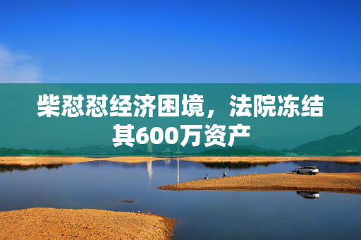 柴怼怼经济困境，法院冻结其600万资产