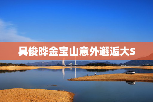 具俊晔金宝山意外邂逅大S