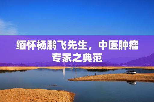 缅怀杨鹏飞先生，中医肿瘤专家之典范