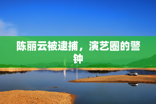 陈丽云被逮捕，演艺圈的警钟