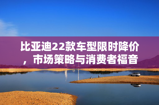 比亚迪22款车型限时降价，市场策略与消费者福音