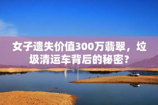 女子遗失价值300万翡翠，垃圾清运车背后的秘密？