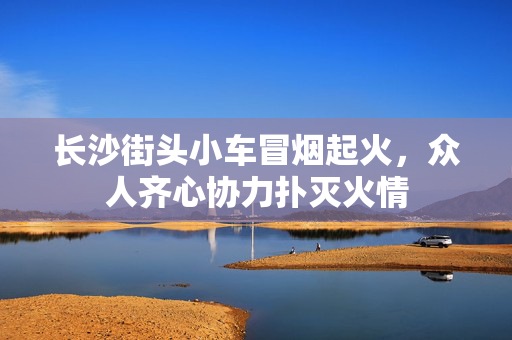 长沙街头小车冒烟起火，众人齐心协力扑灭火情