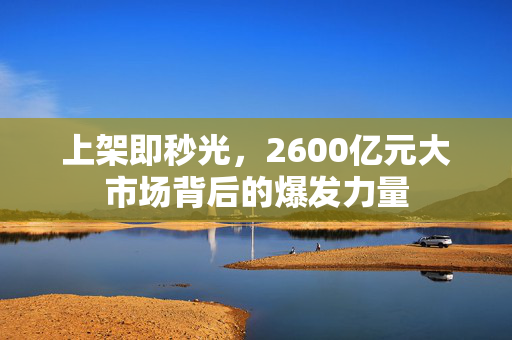 上架即秒光，2600亿元大市场背后的爆发力量