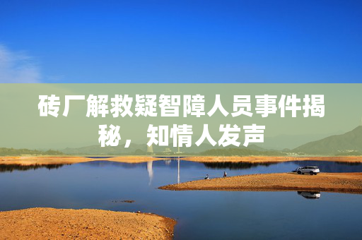 砖厂解救疑智障人员事件揭秘，知情人发声