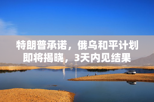 特朗普承诺，俄乌和平计划即将揭晓，3天内见结果