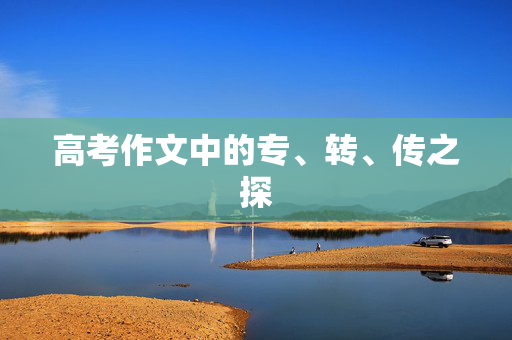高考作文中的专、转、传之探