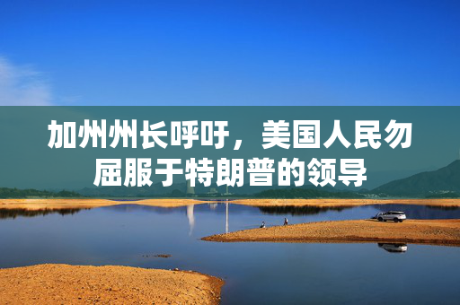 加州州长呼吁，美国人民勿屈服于特朗普的领导