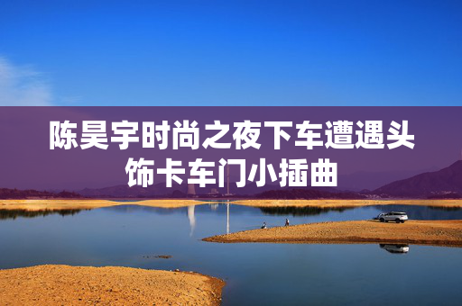陈昊宇时尚之夜下车遭遇头饰卡车门小插曲