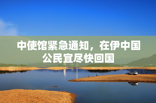 中使馆紧急通知，在伊中国公民宜尽快回国