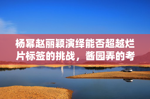 杨幂赵丽颖演绎能否超越烂片标签的挑战，酱园弄的考验