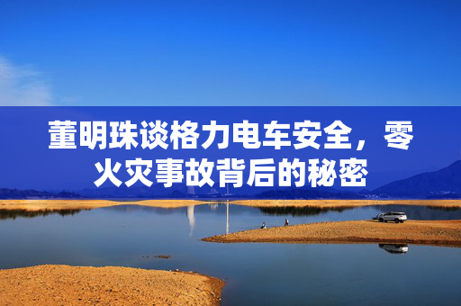 董明珠谈格力电车安全，零火灾事故背后的秘密