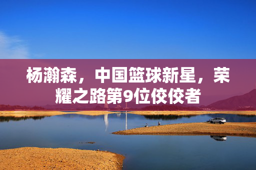 杨瀚森，中国篮球新星，荣耀之路第9位佼佼者