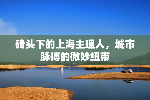 砖头下的上海主理人，城市脉搏的微妙纽带