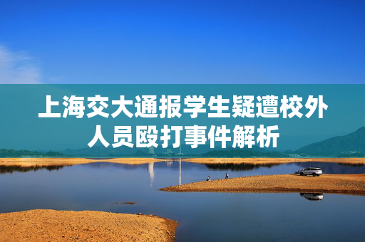 上海交大通报学生疑遭校外人员殴打事件解析