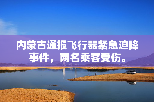 内蒙古通报飞行器紧急迫降事件，两名乘客受伤。