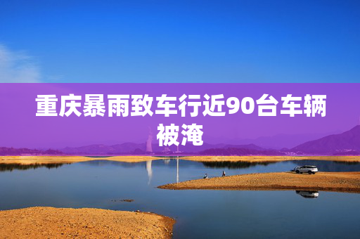 重庆暴雨致车行近90台车辆被淹