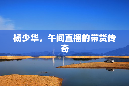 杨少华，午间直播的带货传奇