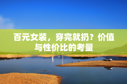 百元女装，穿完就扔？价值与性价比的考量