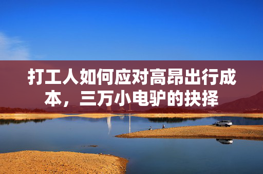 打工人如何应对高昂出行成本，三万小电驴的抉择
