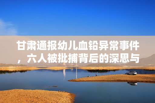 甘肃通报幼儿血铅异常事件，六人被批捕背后的深思与教训