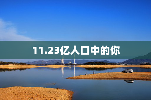 11.23亿人口中的你