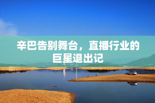 辛巴告别舞台，直播行业的巨星退出记