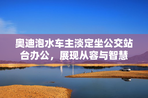 奥迪泡水车主淡定坐公交站台办公，展现从容与智慧