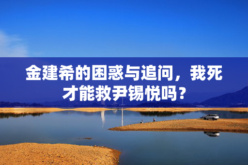 金建希的困惑与追问，我死才能救尹锡悦吗？