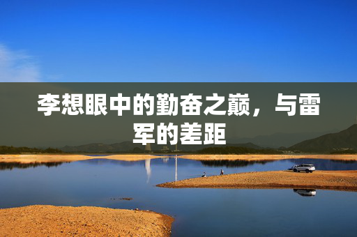 李想眼中的勤奋之巅，与雷军的差距