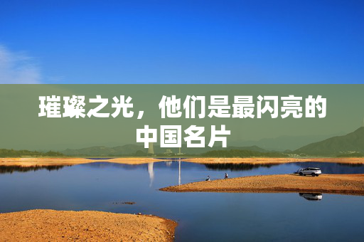 璀璨之光，他们是最闪亮的中国名片