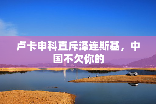 卢卡申科直斥泽连斯基，中国不欠你的