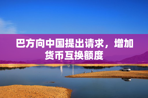 巴方向中国提出请求，增加货币互换额度