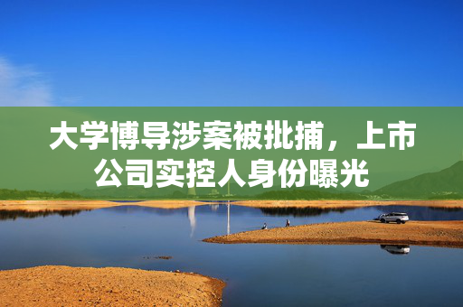 大学博导涉案被批捕，上市公司实控人身份曝光