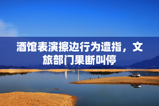 酒馆表演擦边行为遭指，文旅部门果断叫停