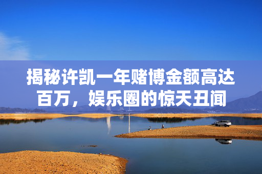 揭秘许凯一年赌博金额高达百万，娱乐圈的惊天丑闻