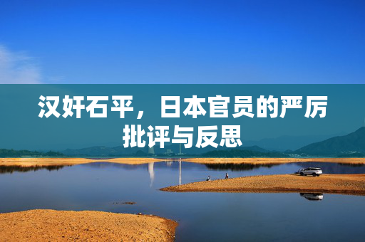 汉奸石平，日本官员的严厉批评与反思
