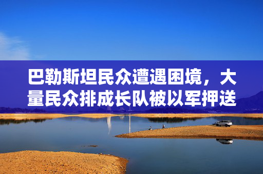 巴勒斯坦民众遭遇困境，大量民众排成长队被以军押送