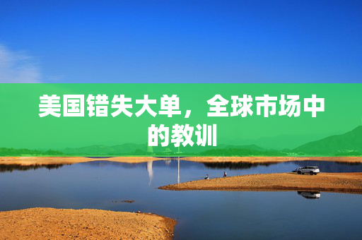 美国错失大单，全球市场中的教训