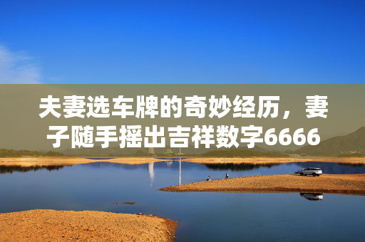 夫妻选车牌的奇妙经历，妻子随手摇出吉祥数字6666