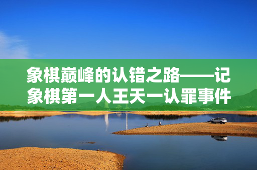 象棋巅峰的认错之路——记象棋第一人王天一认罪事件
