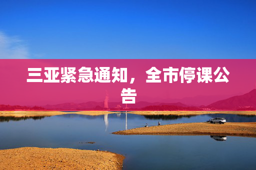 三亚紧急通知，全市停课公告
